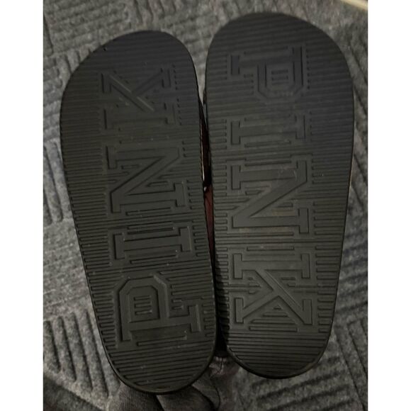 Pink Victoria’s Secret pink glitter bling slides NWOT - Picture 4 of 4